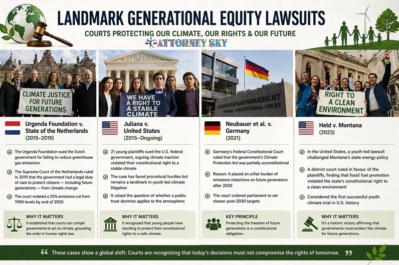 Landmark Generational Equity Lawsuits Around the World